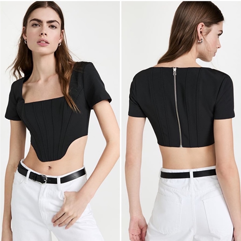 NWOT Staud Peony Corset Top